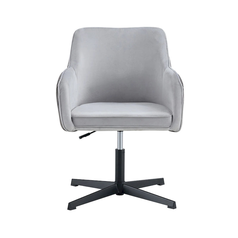 Antique Dark Grey Modern 25.6 Swivel Desk Chair