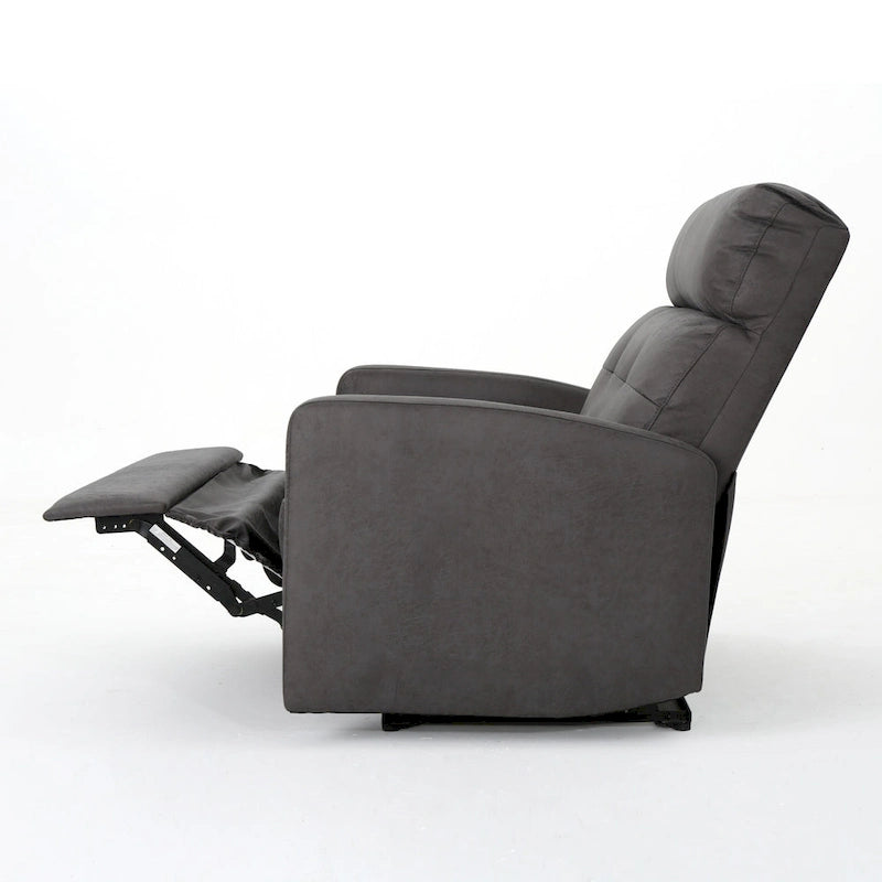 Moderner zeitgenössischer Relaxsessel (Zweisitzer), Loveseat aus Stoff mit weichen Polstern