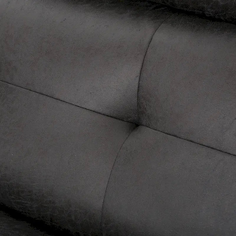 Moderner zeitgenössischer Relaxsessel (Zweisitzer), Loveseat aus Stoff mit weichen Polstern