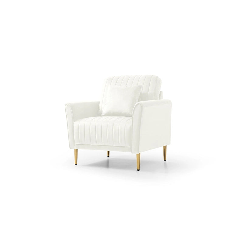 Samt-Sessel für das Wohnzimmer - 2er-Set