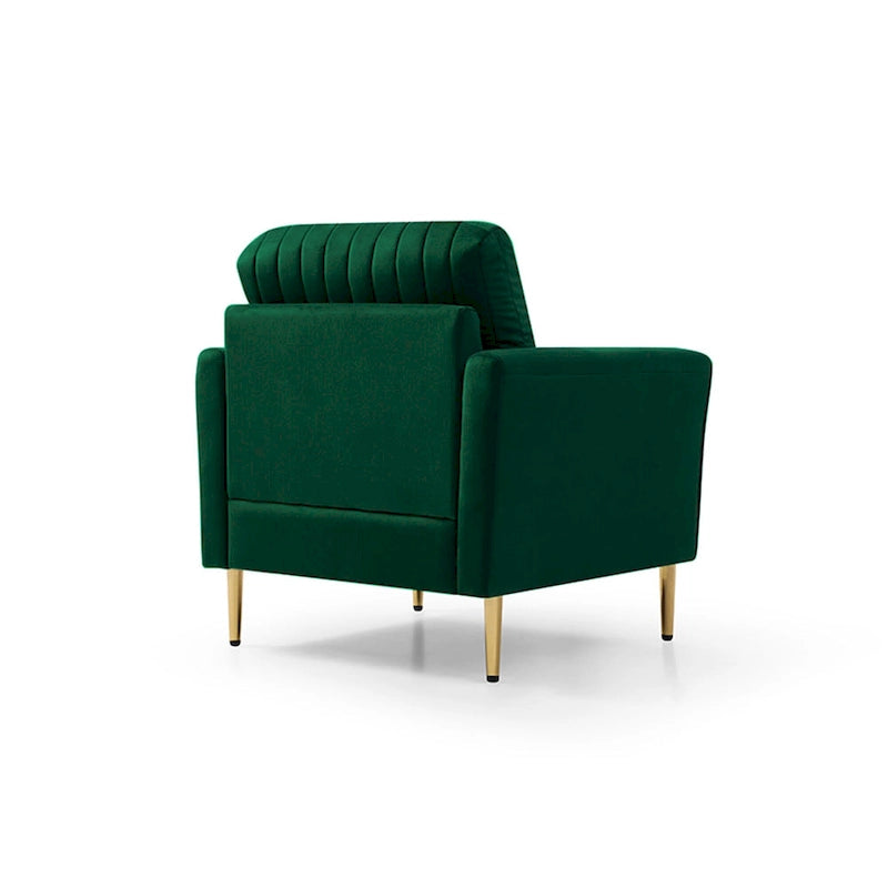 Samt-Sessel für das Wohnzimmer - 2er-Set