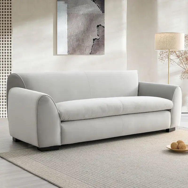 Modern Bench Style Sofa with OEKO TEX Certified Fabric