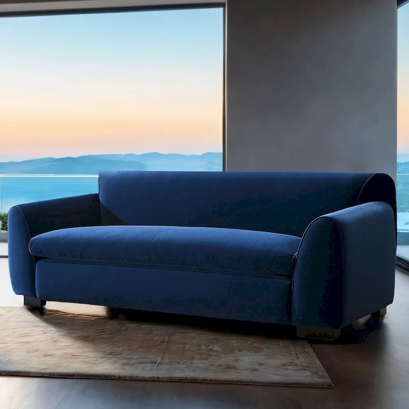 Modern Bench Style Sofa with OEKO TEX Certified Fabric