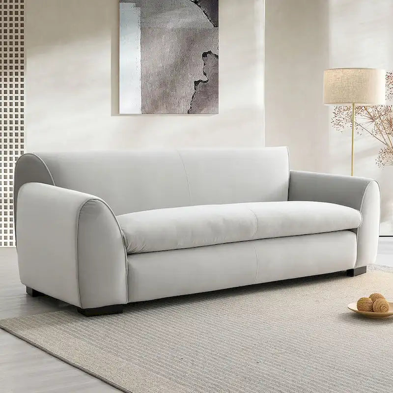 Modern Bench Style Sofa with OEKO TEX Certified Fabric