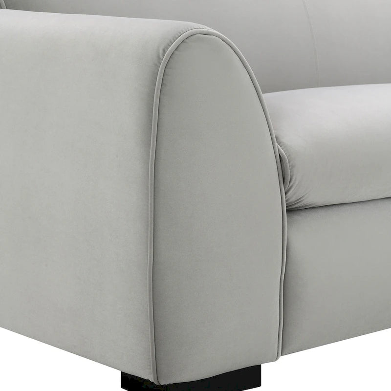 Modern Bench Style Sofa with OEKO TEX Certified Fabric