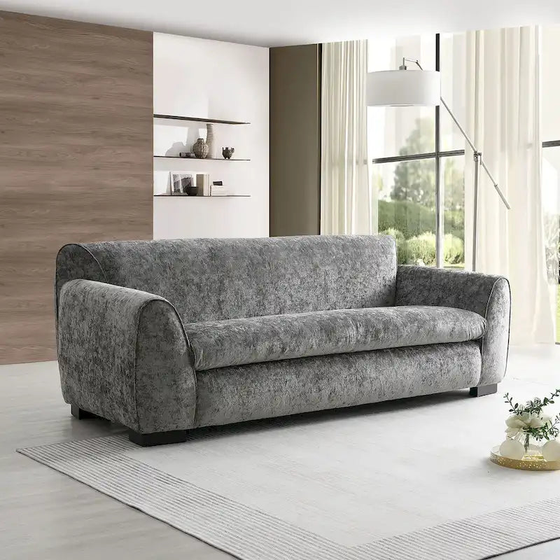 Modern Bench Style Sofa with OEKO TEX Certified Fabric