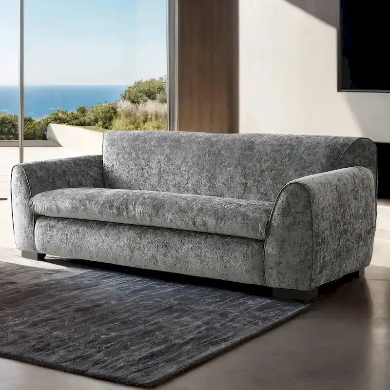 Modern Bench Style Sofa with OEKO TEX Certified Fabric
