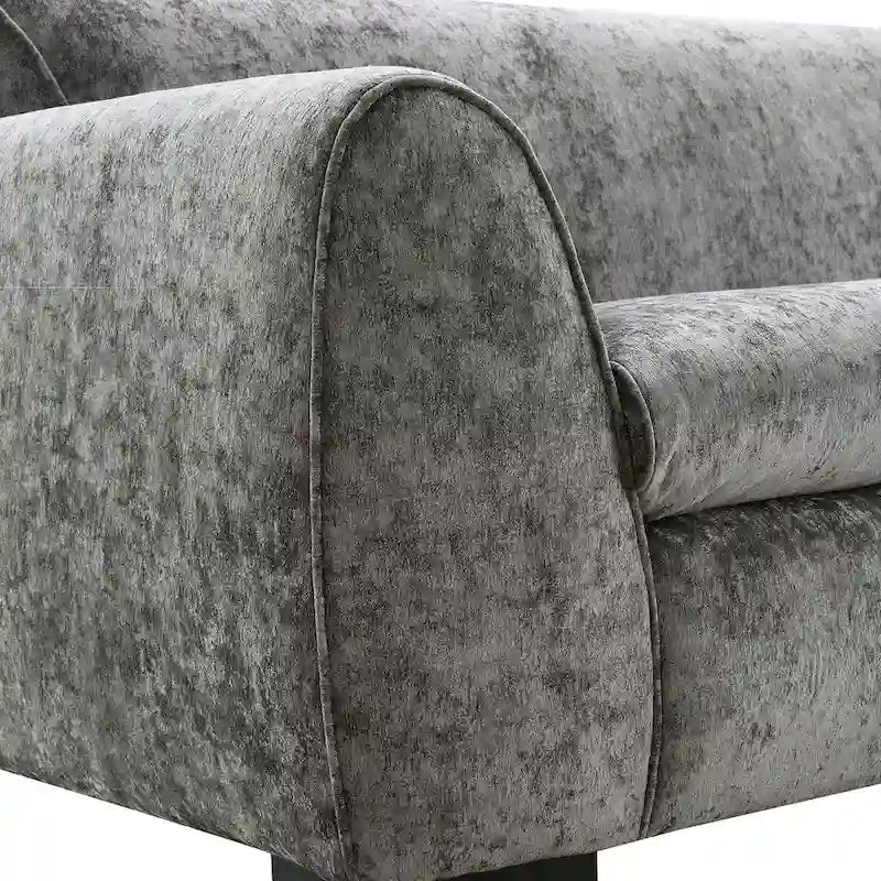 Modern Bench Style Sofa with OEKO TEX Certified Fabric