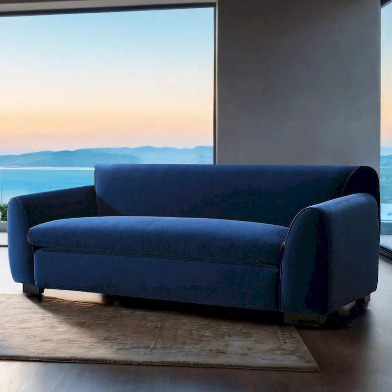 Modern Bench Style Sofa with OEKO TEX Certified Fabric
