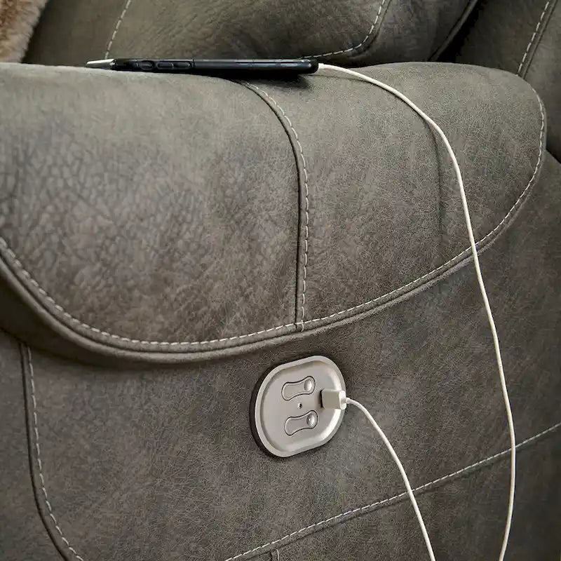 Power Reclining Sofa — Width 101 x Depth 42 x Height 42 inches