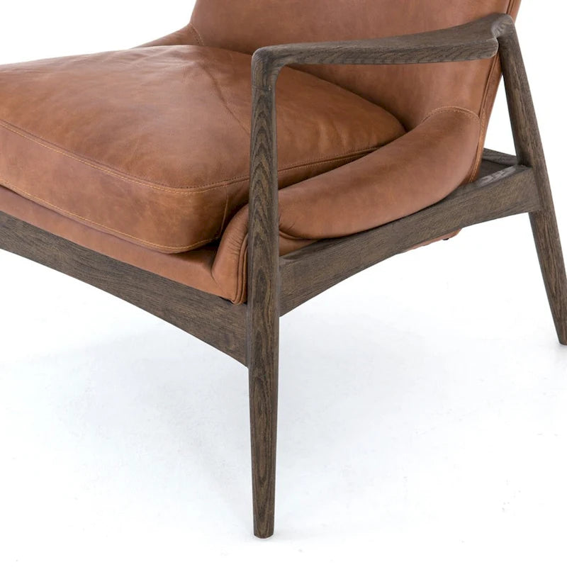 Fauteuil marron