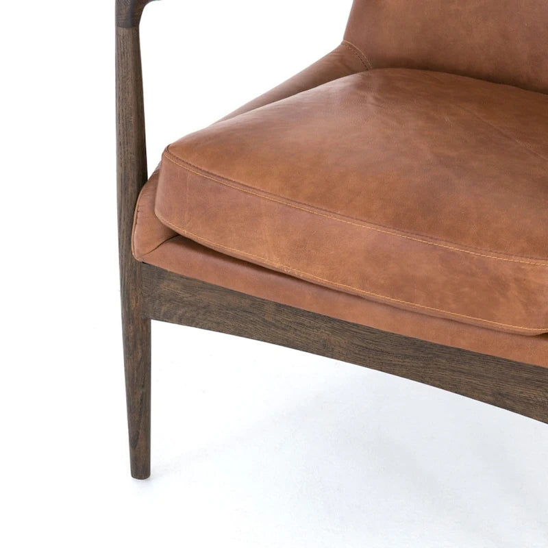Fauteuil marron