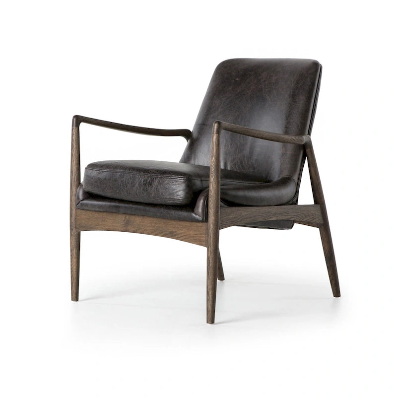 Fauteuil marron