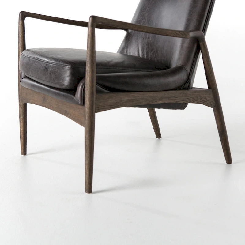 Fauteuil marron