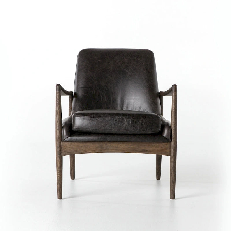 Fauteuil marron