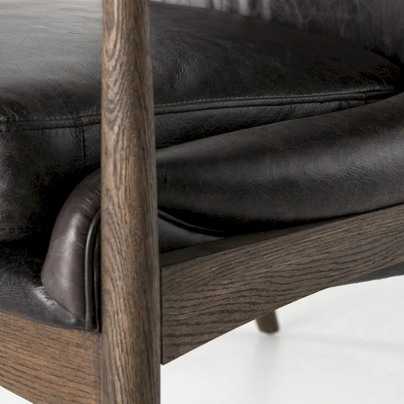 Fauteuil marron