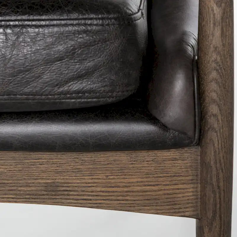 Fauteuil marron