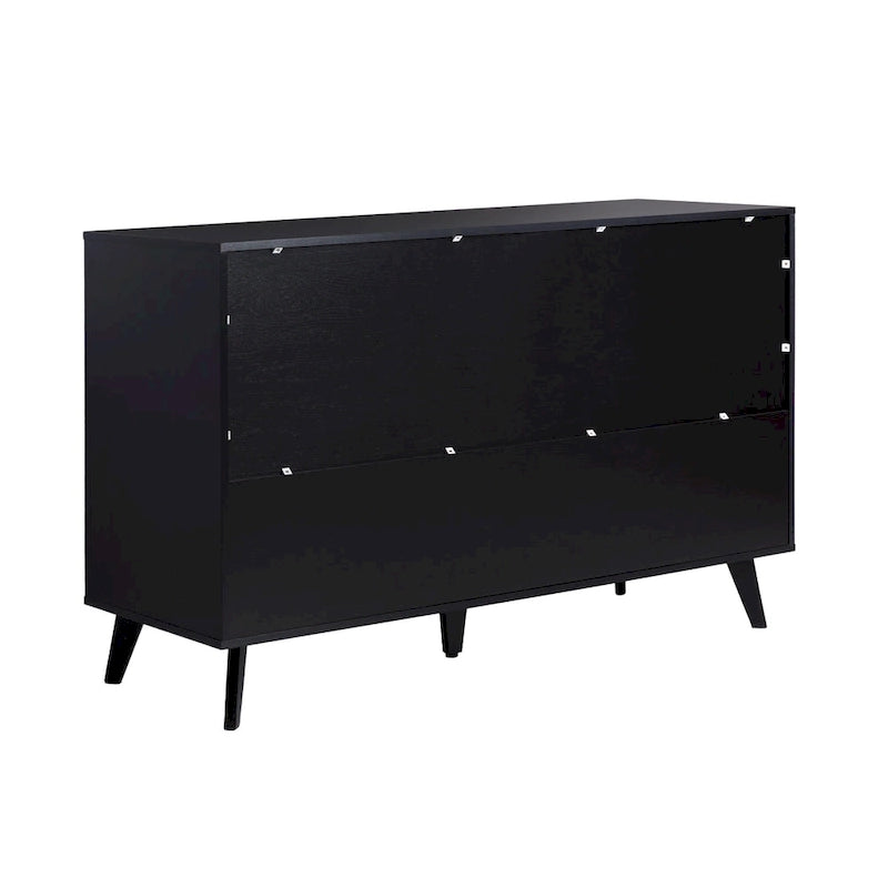 6 Drawer Dresser with Cut Out Handles