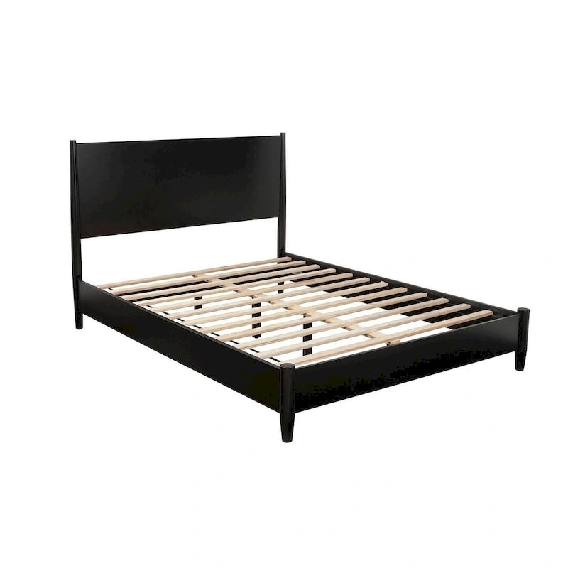 Plattformbett, schwarz