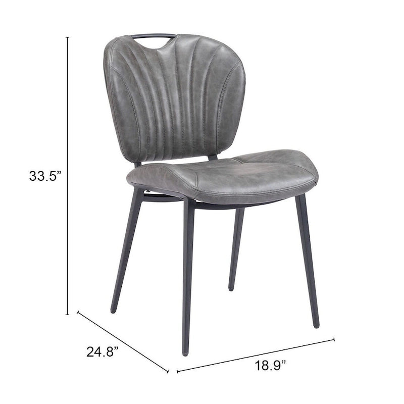Esszimmerstuhl (Set aus 2) - Produkt 1 (Zoll): 18.9 W x 24.8 D x 33.5 H