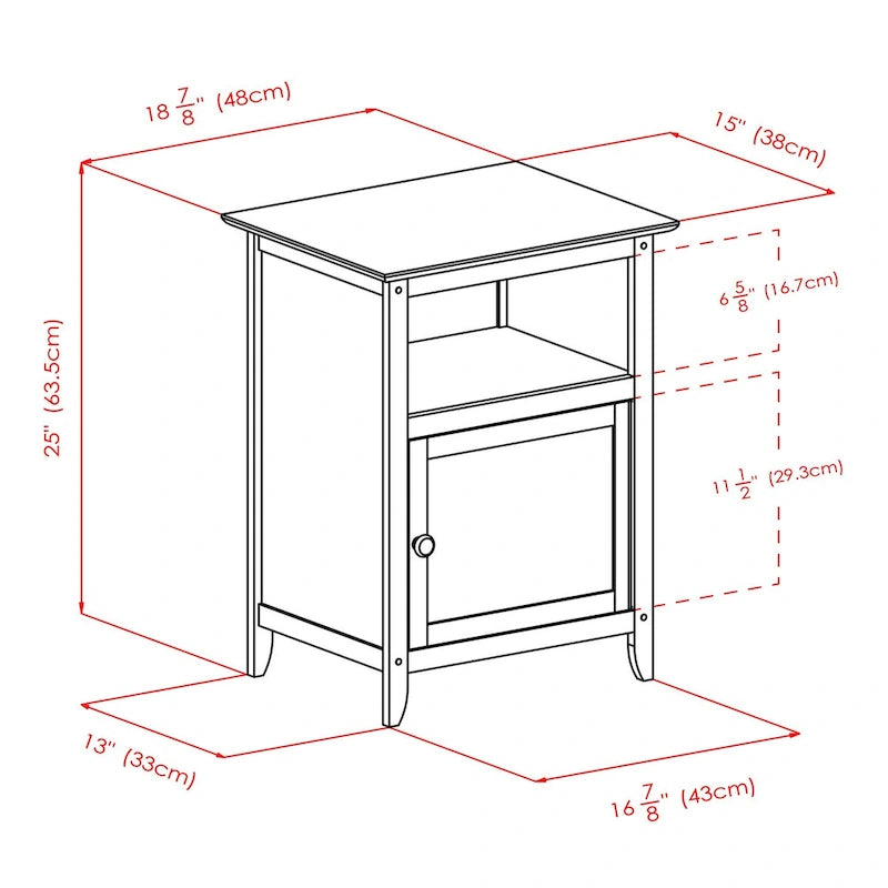 Accent Table, Nightstand