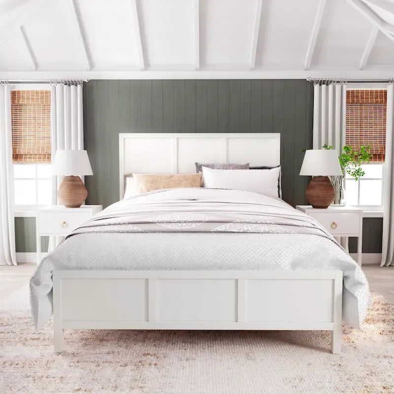 Panelbett in Queen-Size