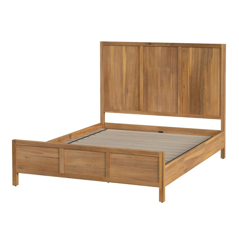 Panelbett in Queen-Size