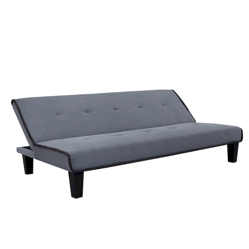 Schlafsofa mit Biscuit-Steppung und Matratze