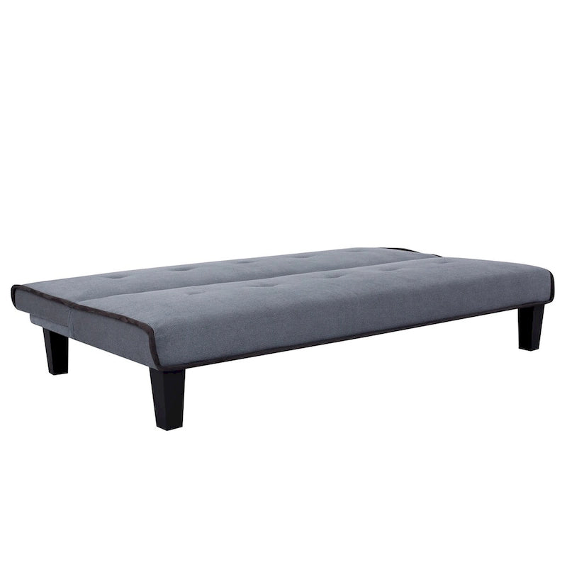 Schlafsofa mit Biscuit-Steppung und Matratze