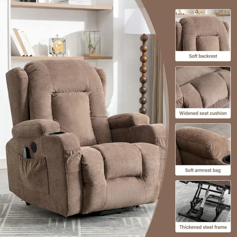 Power Lift Recliner Chair Recliners for Elderly