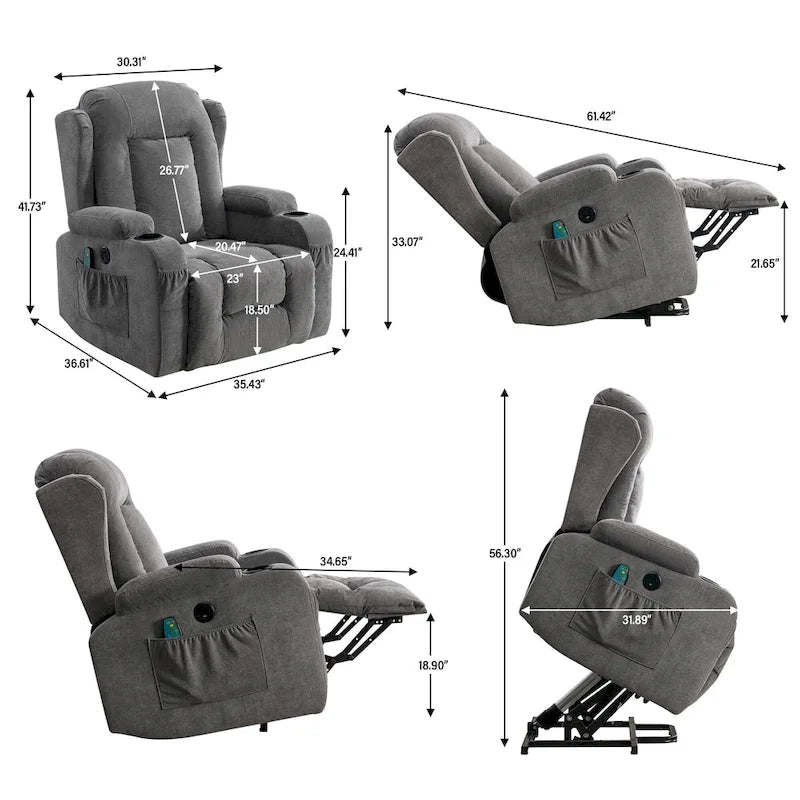 Power Lift Recliner Chair Recliners for Elderly