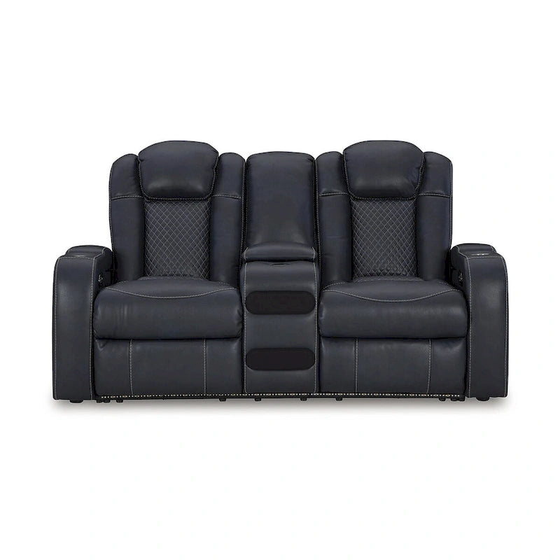 Elektrischer Doppel-Liegesessel (mit Mittelkonsole) — 74" W x 43" D x 43" H