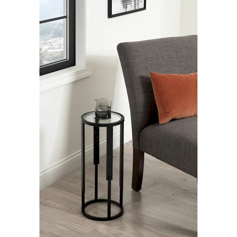 Kate and Laurel Ravalli Round Drink Table - 9x9x20