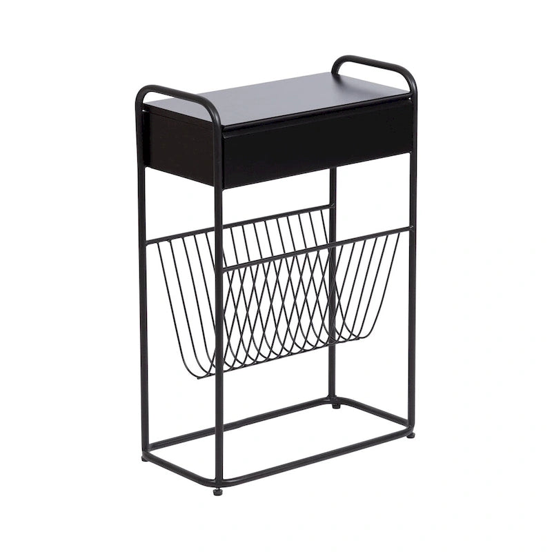 Narrow Side Table - 19x9x26