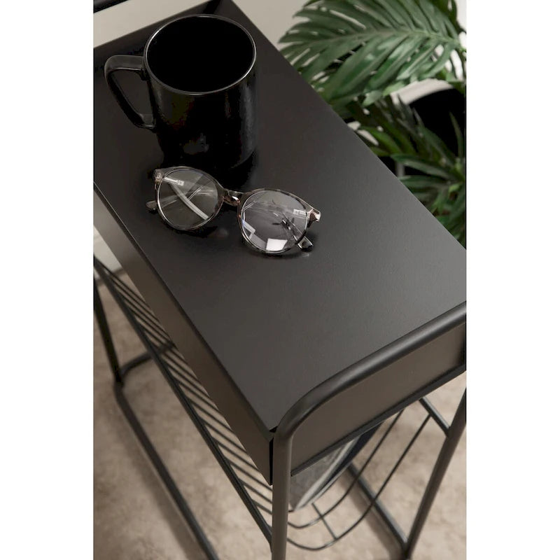 Narrow Side Table - 19x9x26