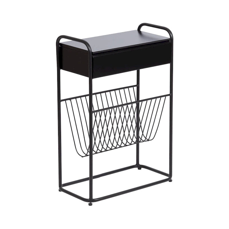 Narrow Side Table - 19x9x26
