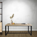 Coastal Modern Coffee Table Natural Wood Top